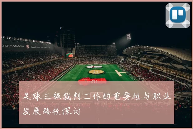 足球三级裁判工作的重要性与职业发展路径探讨
